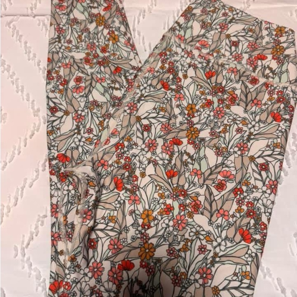 Peloton Floral Print Leggings - Multicolor